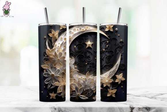 Discover the Beauty of 3D Tumbler Wrap Bright Night Skies 8