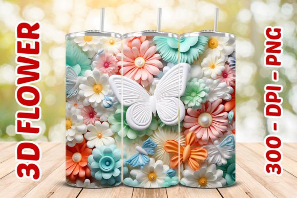 Enhance Your Designs with 3D Whitecurrant Tumbler 1