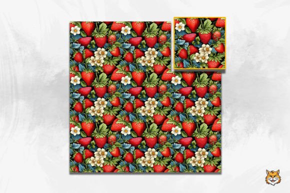 Exploring Strawberry Seamless Pattern 3: A Versatile Design Solution