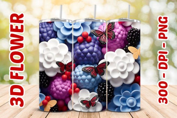 Exploring the 3D Blackberry Tumbler: A Unique and Stylish Beverage Container