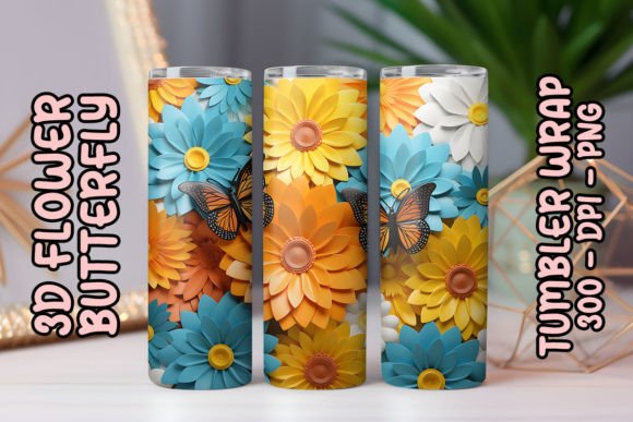 Exploring the 3D Sunflower Tumbler: A Versatile and Creative Design Asset