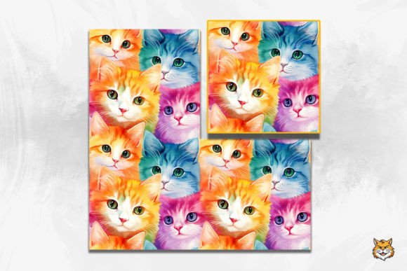 Exploring the Versatile Use of Kittens Seamless Pattern 13 in Creative Projects