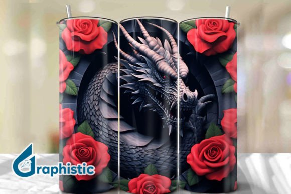 Exploring the Versatility of Dragon Roses 3D Background 10 for Creative Projects