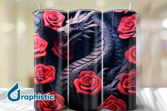 Exploring the Versatility of Dragon Roses 3D Background 12 in Creative Projects