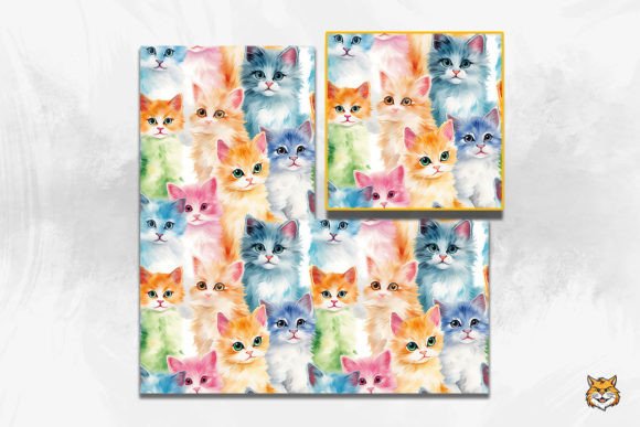 Exploring the Versatility of Kittens Seamless Pattern 15 in Creative Projects