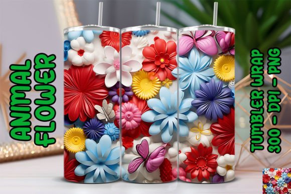Transform Your Tumblers with 3D RedBerry Design
